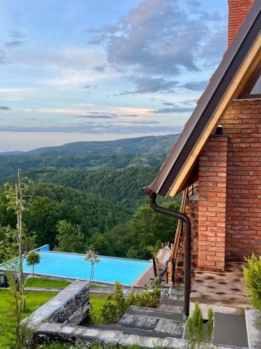 Балкон/терраса, Villat n`Katun in Кметёвце Балкон/терраса, Villat n`Katun in Кметёвце