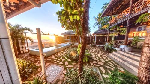 Romantic Beachfront Casita w Pool - AC - Sleeps 4 in 马萨查帕 Romantic Beachfront Casita w Pool - AC - Sleeps 4 in 马萨查帕