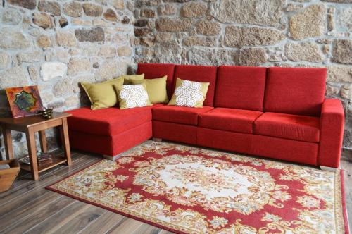 Közös társalgó / TV, Casa de Campo das Secias in Vila Flor Közös társalgó / TV, Casa de Campo das Secias in Vila Flor