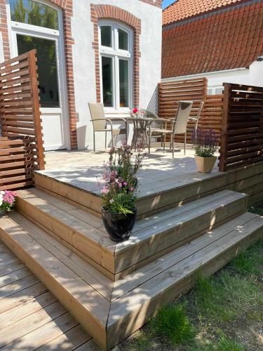 Balcony/terrace, Charming Townhouse in the Heart of Haderslev in Haderslev City Center Balcony/terrace, Charming Townhouse in the Heart of Haderslev in Haderslev City Center
