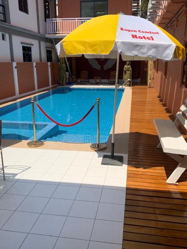 Swimming pool, Bagan Comfort Hotel in Bagan Swimming pool, Bagan Comfort Hotel in Bagan