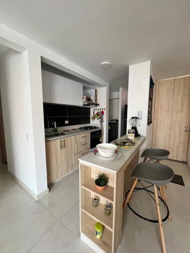 Kitchen, Apartamento Mallorca La Samaria Ibague in Santa Rita Kitchen, Apartamento Mallorca La Samaria Ibague in Santa Rita