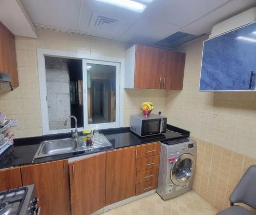 Kitchen, ASDK Home 908-14 near Dubai International City Kitchen, ASDK Home 908-14 near Dubai International City