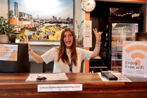 Lobby, City Backpackers HQ in Brisbane Lobby, City Backpackers HQ in Brisbane