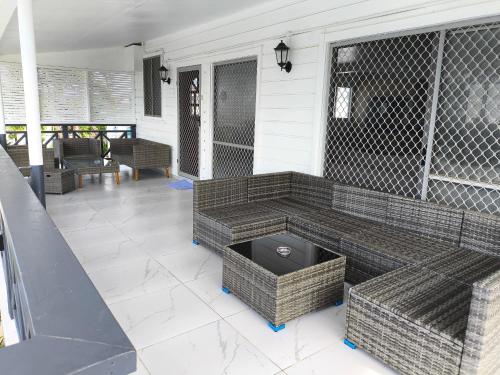 Balcony/terrace, Paradise Inn in Nuku'alofa Balcony/terrace, Paradise Inn in Nuku'alofa