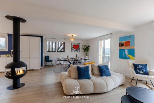 Villa Canet - Jacuzzi - Fireplace - Sauna EV 10P in Gonneville Sur Honfleur Villa Canet - Jacuzzi - Fireplace - Sauna EV 10P in Gonneville Sur Honfleur