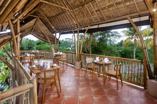 Restaurant, The Scape Valley Villa by Pramana Villas in Bangli Restaurant, The Scape Valley Villa by Pramana Villas in Bangli