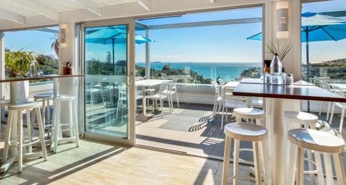 Balcony/terrace, Deluxe Seaview Chalet 6 by Palm Beach Chalets in Ostend Balcony/terrace, Deluxe Seaview Chalet 6 by Palm Beach Chalets in Ostend