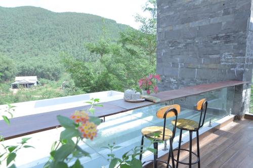 Balcony/terrace, Jasmine Healing villa in Phong Son Balcony/terrace, Jasmine Healing villa in Phong Son