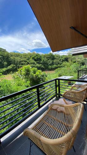 Balcony/terrace, Playa La Barka Resort by Raminten in Sendangagung Balcony/terrace, Playa La Barka Resort by Raminten in Sendangagung