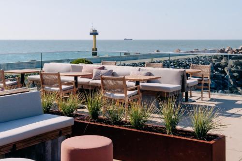 Étterem, Residentie Strandhotel - Apartments with hotel service and wellness in Sluis Étterem, Residentie Strandhotel - Apartments with hotel service and wellness in Sluis