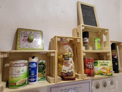 Kitchen, Le Grenier a Ble in Satillieu Kitchen, Le Grenier a Ble in Satillieu