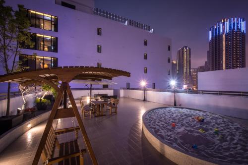 Balcony/terrace, uherhotel in Nantun District Balcony/terrace, uherhotel in Nantun District