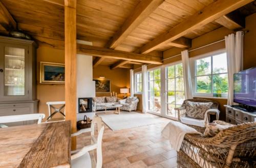 Erkély/terasz, Ferienhaus Flieder in Liepe in Rankwitz Erkély/terasz, Ferienhaus Flieder in Liepe in Rankwitz