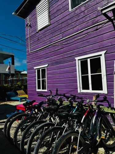 Vista exterior, Go Slow Hostel in Caye Caulker Vista exterior, Go Slow Hostel in Caye Caulker
