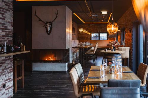 Étterem, Herz3 Hotel Bar Restaurant Trattoria in Hollersbach Étterem, Herz3 Hotel Bar Restaurant Trattoria in Hollersbach