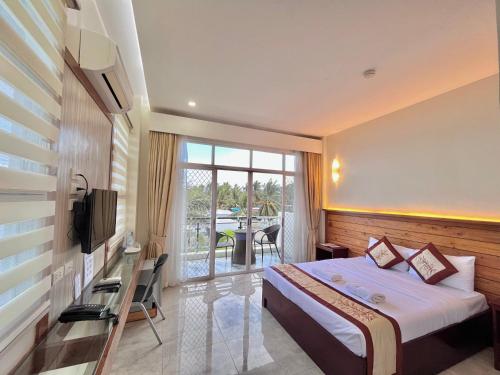 Balcony/terrace, Cebu North Coast Beach Resort in Sogod Balcony/terrace, Cebu North Coast Beach Resort in Sogod