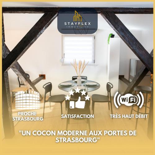 Le Cosy du Brasseur - Magnifique Duplex Schiltigheim, Proche Strasbourg in Schiltigheim Le Cosy du Brasseur - Magnifique Duplex Schiltigheim, Proche Strasbourg in Schiltigheim