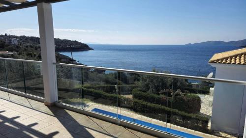 Erkély/terasz, Amarandos Villas in Marantochori Erkély/terasz, Amarandos Villas in Marantochori