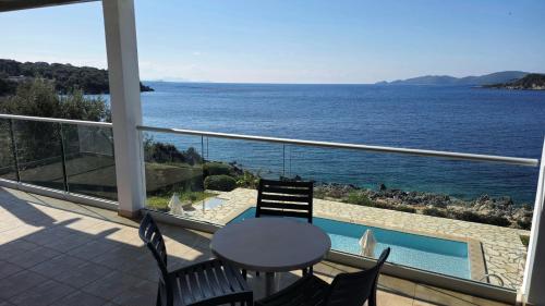 Erkély/terasz, Amarandos Villas in Marantochori Erkély/terasz, Amarandos Villas in Marantochori