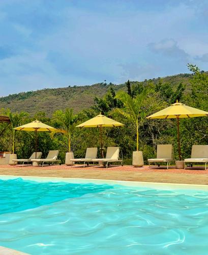 Swimming pool, Trip Monkey del Rio in San Gil Swimming pool, Trip Monkey del Rio in San Gil