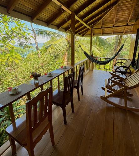 Balcony/terrace, Casa Horizontes Corcovado in Drake Bay Balcony/terrace, Casa Horizontes Corcovado in Drake Bay