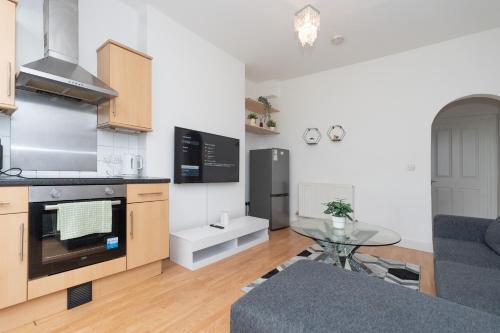 Спільний лаунж/ТБ зона, Elena Apartment in Portswood Спільний лаунж/ТБ зона, Elena Apartment in Portswood