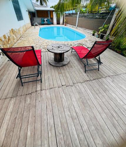Sermie T2 climatisé avec piscine (Sermie T2 climatise avec piscine) in Kourou Sermie T2 climatisé avec piscine (Sermie T2 climatise avec piscine) in Kourou