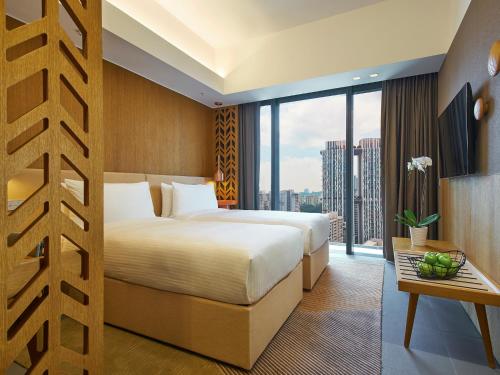 Oasia Hotel Downtown Singapore by Far East Hospitality in CBD Oasia Hotel Downtown Singapore by Far East Hospitality in CBD