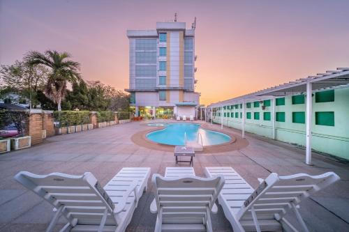 Výhled, SHIN Hotel V - ONE Korat in Nakhonratchasima Výhled, SHIN Hotel V - ONE Korat in Nakhonratchasima