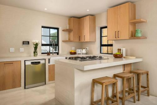 ห้องครัว, Arc Guest House near หาดโบเดอเรส ห้องครัว, Arc Guest House near หาดโบเดอเรส