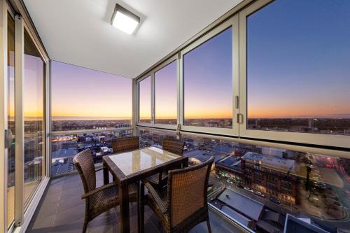 מרפסת, iStay Precinct Adelaide in אדלייד מרפסת, iStay Precinct Adelaide in אדלייד