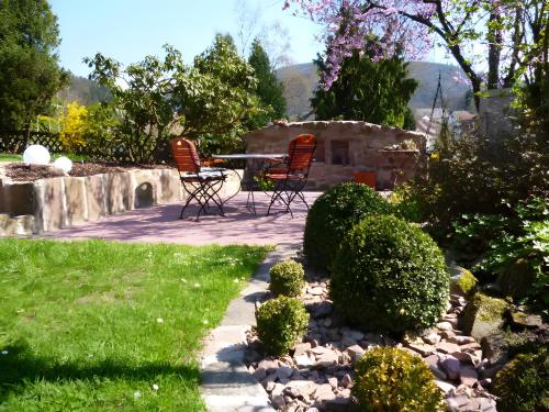 A szálláshely kívülről, Haus Bergfrieden in Bad Herrenalb A szálláshely kívülről, Haus Bergfrieden in Bad Herrenalb