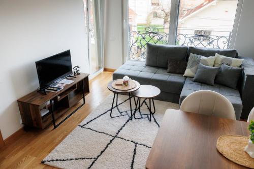 صالة مشتركة/ منطقة التلفزيون, Duma Apartment in Cacak صالة مشتركة/ منطقة التلفزيون, Duma Apartment in Cacak