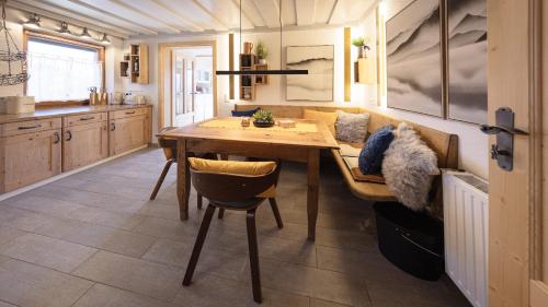 Konyha, Kuschel Alpin Apartment & Traumblick Nockberge auf H1200m in Kremsbrucke Konyha, Kuschel Alpin Apartment & Traumblick Nockberge auf H1200m in Kremsbrucke