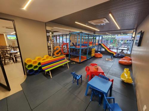 Restaurant, Hotel Morada do Sol in Vila Olegario Restaurant, Hotel Morada do Sol in Vila Olegario