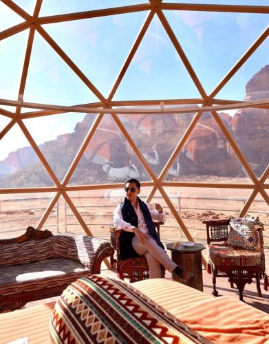 Guestroom, Rum warm bubble camp in Wadi Rum Guestroom, Rum warm bubble camp in Wadi Rum
