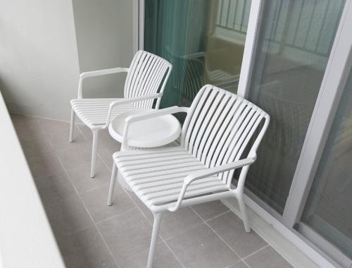 Balcony/terrace, Hotel Wavellent Yangyang in Hyeonnam-myeon Balcony/terrace, Hotel Wavellent Yangyang in Hyeonnam-myeon