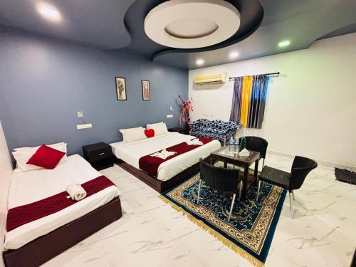 Guestroom, The Elite Beachview in Pondicherry - Chennai ECR Road Guestroom, The Elite Beachview in Pondicherry - Chennai ECR Road