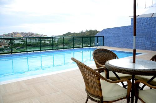 泳池, Mediterrane Hotel by Castelo Itaipava in 阿拉亚尔-杜卡布 泳池, Mediterrane Hotel by Castelo Itaipava in 阿拉亚尔-杜卡布