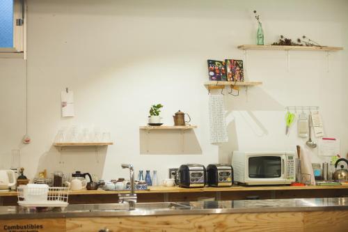 주방, 게스트 하우스 마루야 (Guest House MARUYA) in 센트럴 아타미 주방, 게스트 하우스 마루야 (Guest House MARUYA) in 센트럴 아타미