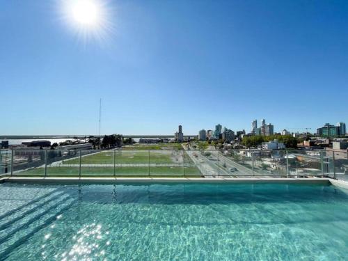 Swimming pool, Metra Rosario lo mas alto para 4 in Las Malvinas Swimming pool, Metra Rosario lo mas alto para 4 in Las Malvinas