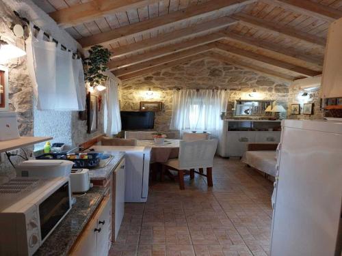 廚房, Holiday Home Kamenice - One Bedroom Holiday Home with Terrace in 格魯達 廚房, Holiday Home Kamenice - One Bedroom Holiday Home with Terrace in 格魯達