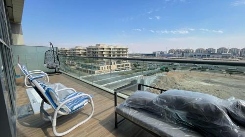 Balcony/terrace, Apartment in Abu Dhabi for rent in Al Raha Beach Balcony/terrace, Apartment in Abu Dhabi for rent in Al Raha Beach