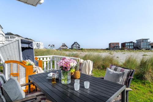balkon/taras, Witt Hus 1 - Traumurlaub zwischen Strand und Yachthafen in Olpenitz balkon/taras, Witt Hus 1 - Traumurlaub zwischen Strand und Yachthafen in Olpenitz