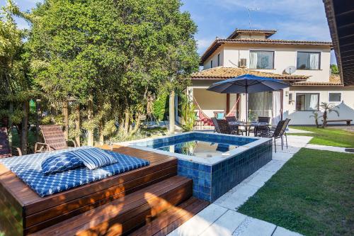 전망, Bz06 Casa com Piscina Aquecida, 200M da praia! in 빌라 루이자 전망, Bz06 Casa com Piscina Aquecida, 200M da praia! in 빌라 루이자