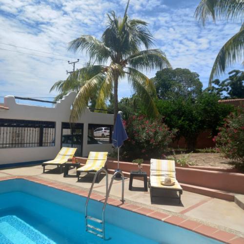 Swimming pool, Casa Aguita e Coco in Sabana de Guacuco Swimming pool, Casa Aguita e Coco in Sabana de Guacuco