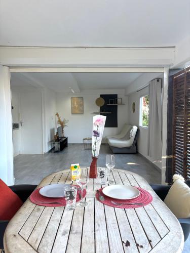 Instalaciones, L'alyzéa - calme, proche plage avec jardin (L'alyzea - calme, proche plage avec jardin) in Mare Gaillard Instalaciones, L'alyzéa - calme, proche plage avec jardin (L'alyzea - calme, proche plage avec jardin) in Mare Gaillard