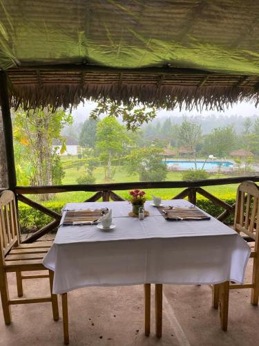 Balcony/terrace, Andasibe Sifaka Lodge in Andasibe Balcony/terrace, Andasibe Sifaka Lodge in Andasibe
