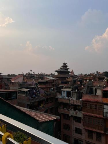 Balkon/Terrasse, Namaste Bhaktapur Homestay in Bhaktapur Balkon/Terrasse, Namaste Bhaktapur Homestay in Bhaktapur